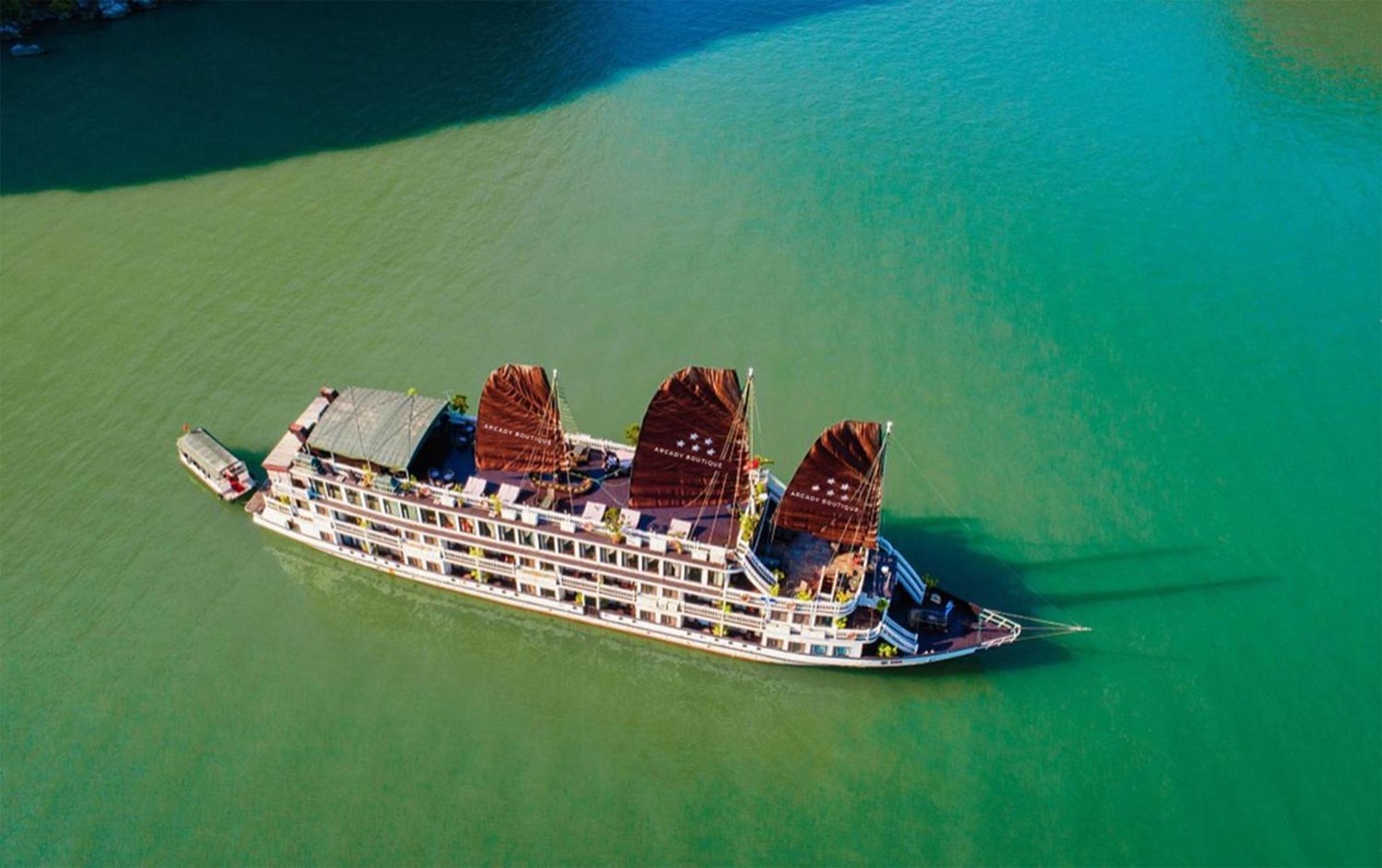 Halong Arcadia Cruise 호텔 하롱 외부 사진