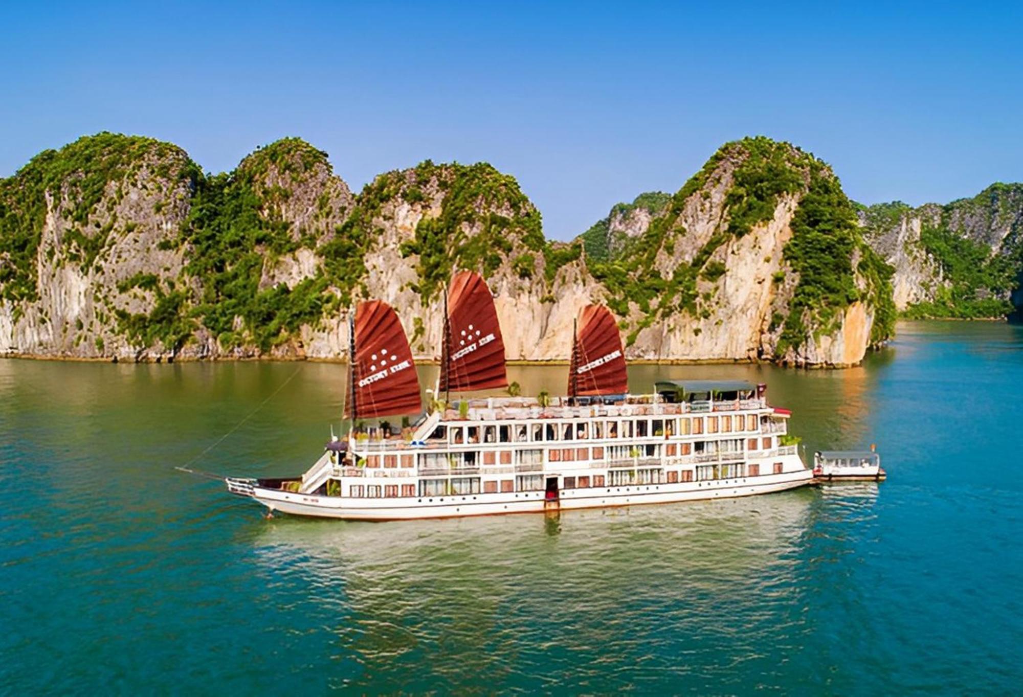 Halong Arcadia Cruise 호텔 하롱 외부 사진